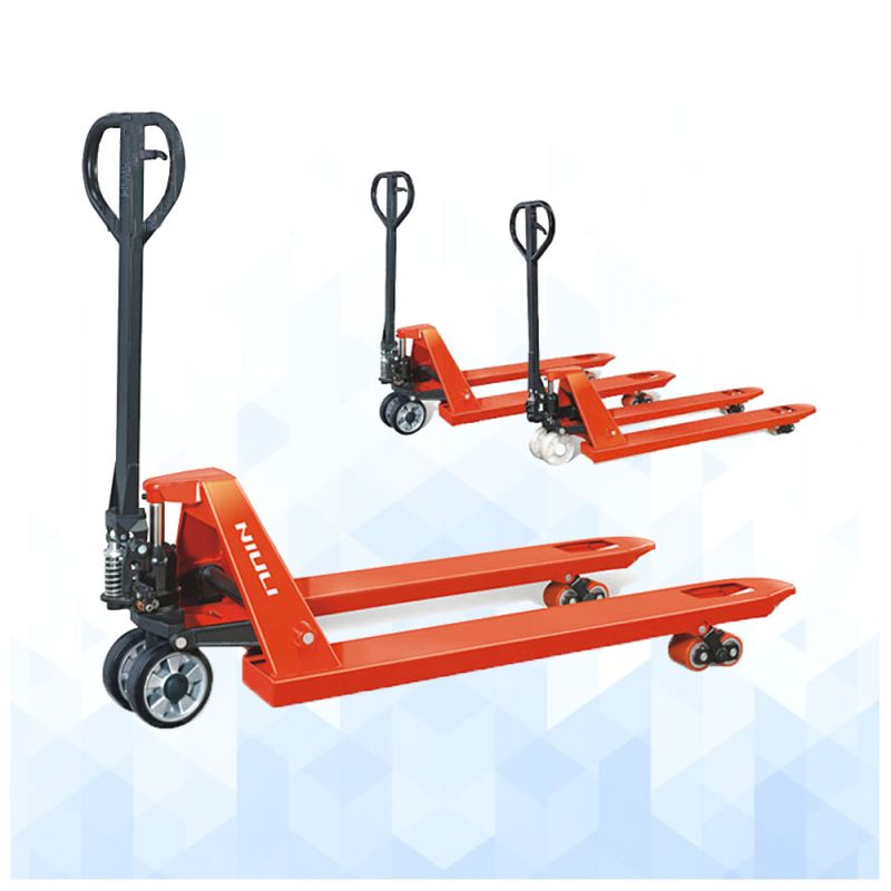 Xe nâng tay cơ 2.5 tấn càng rộng