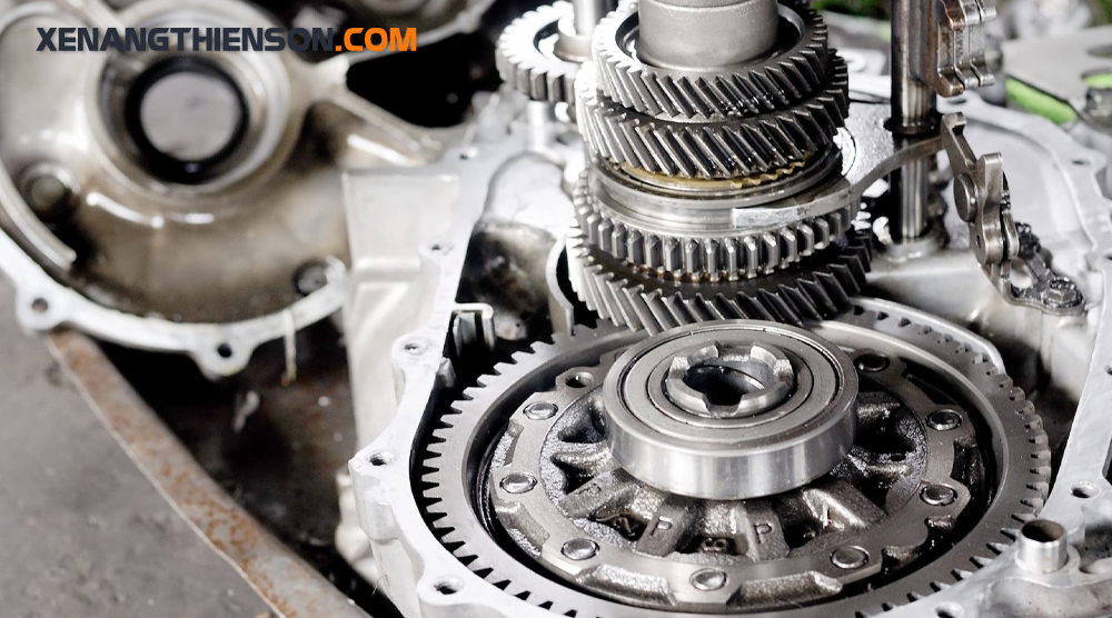 Bơm hộp số xe nâng 11 Vị trí bơm hộp số xe nâng