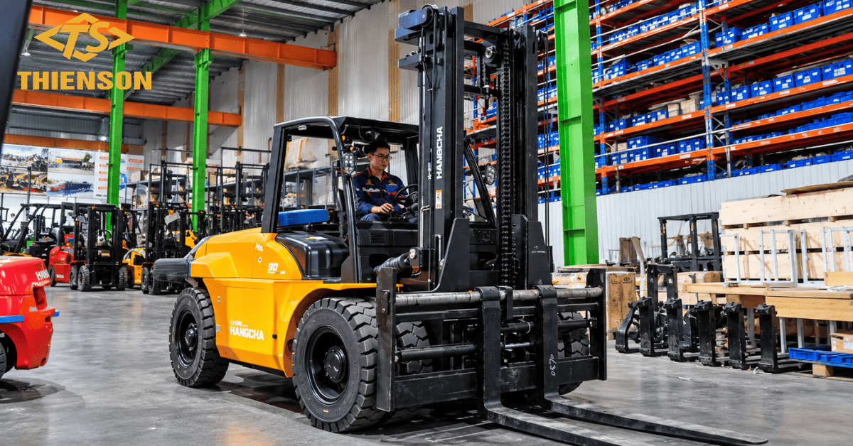 Xe nâng điện dòng XH sở hữu kết cấu chắc chắn