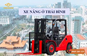 Nhu cầu mua xe nâng ở Thái Bình đang ngày càng tăng cao