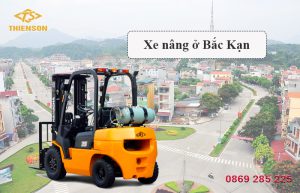 Nhu cầu mua xe nâng ở Bắc Kạn đang tăng cao
