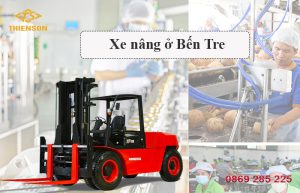 Nhu cầu xe nâng ở Bến Tre đang tăng cao