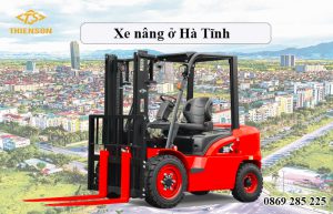 Nhu cầu xe nâng ở Hà Tĩnh đang tăng cao