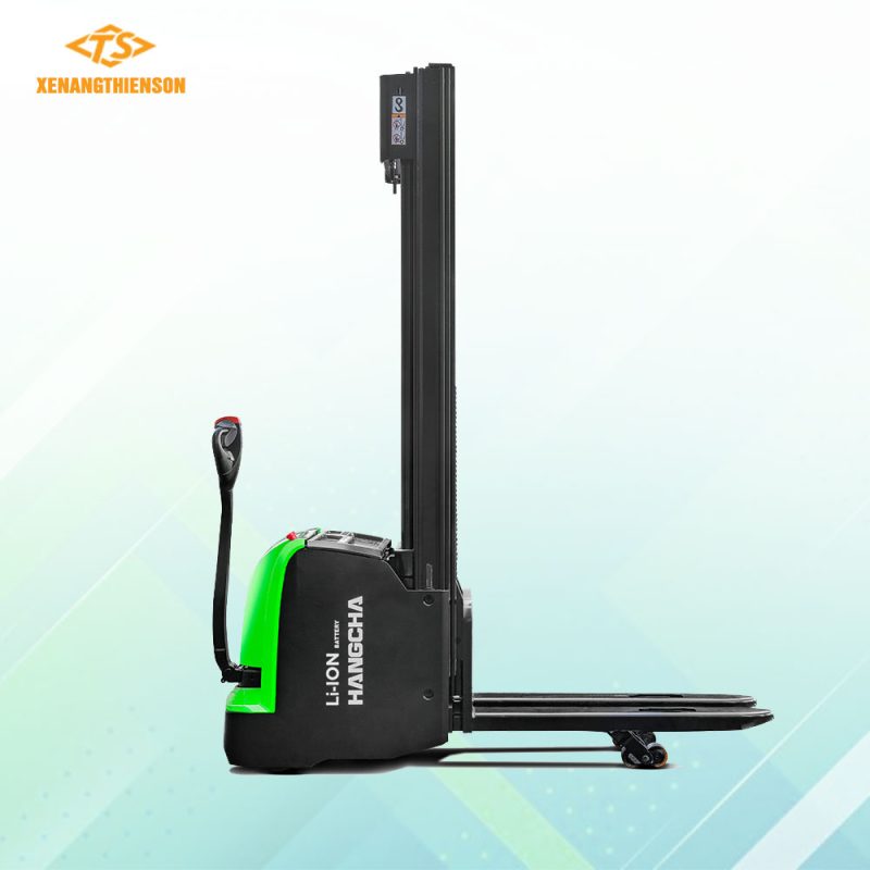 Xe nâng tay điện cao 1.6 tấn pin lithium