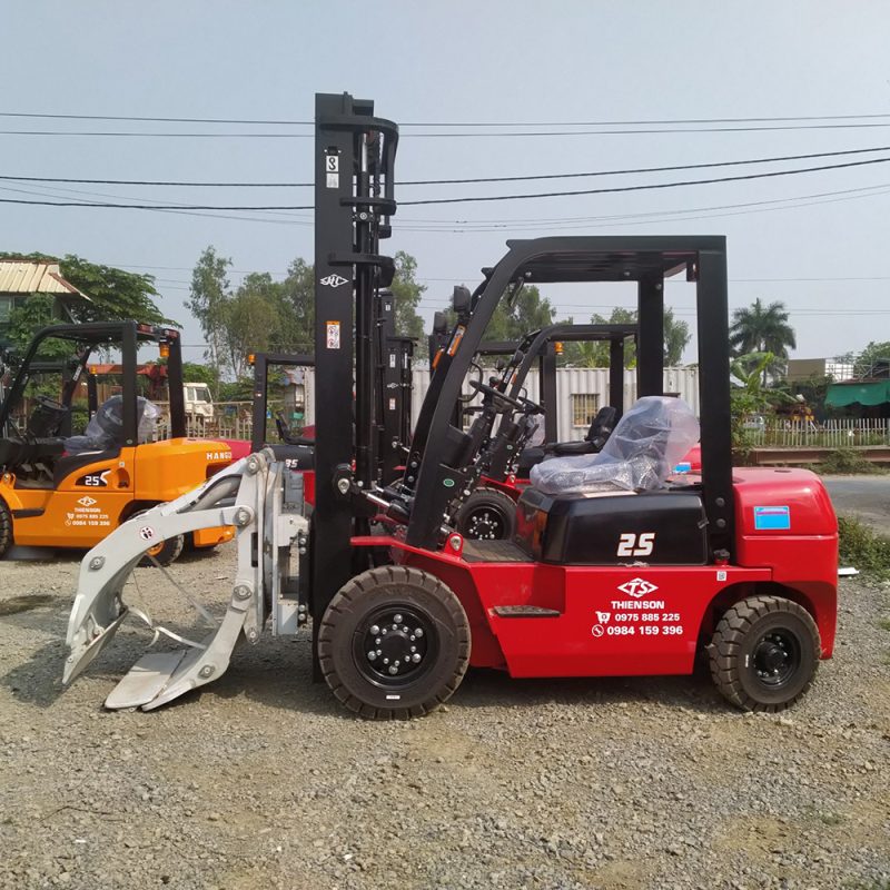 Xe nâng kẹp giấy Hangcha